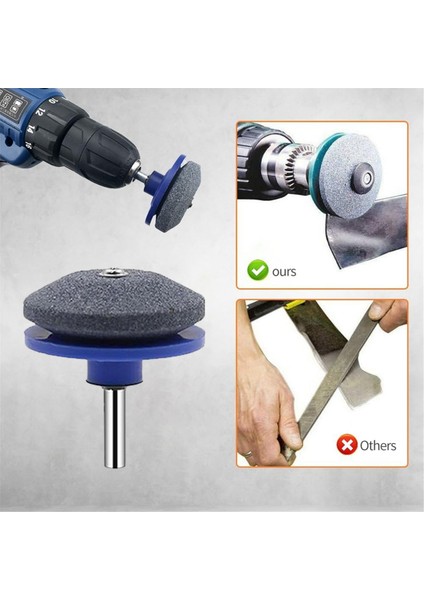 3pcs Çim Biçme Makinesi Donuk Bıçağı Bileme, Çim Biçme Makinesi Bıçağı Keskinleştirme Aracı, Çim Biçme Makineleri Için Evrensel Bıçak Keskinleştiricileri, Mavi (Yurt Dışından) modelleri