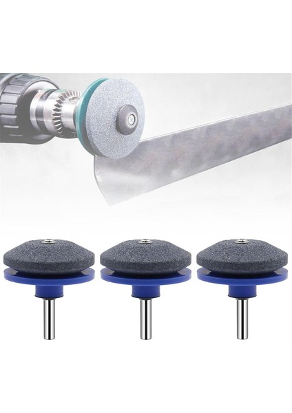 3pcs Çim Biçme Makinesi Donuk Bıçağı Bileme, Çim Biçme Makinesi Bıçağı Keskinleştirme Aracı, Çim Biçme Makineleri Için Evrensel Bıçak Keskinleştiricileri, Mavi (Yurt Dışından) indirimleri