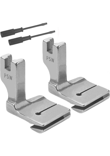 2pcs Borulama Dikiş Makinesi Baskı Ayağı, Plealed/shirring Baskı Ayağı Toplama Endüstriyel Dikiş Makinesi Için P5W (Yurt Dışından)