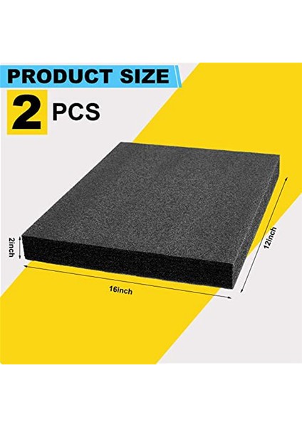 Polietilen Köpük 16X12X2INÇ Polietilen Köpük Tabakası Kalın Köpük Dolgu Köpük Ekleri El Sanatları Için Polietilen Köpük Ped (Yurt Dışından) fiyatları