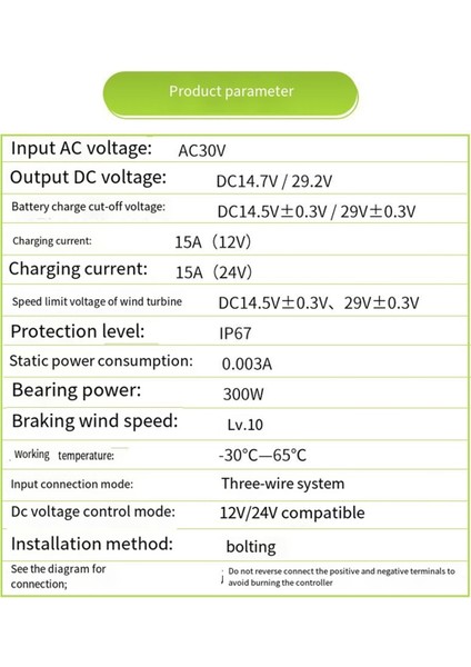 Pwm Kontrolör 300W Rüzgar Türbini Şarj Denetleyicisi Rüzgar Jeneratörü Için Su Geçirmez Regülatör 12V 24V Otomatik Anahtar 16A (Yurt Dışından) modelleri