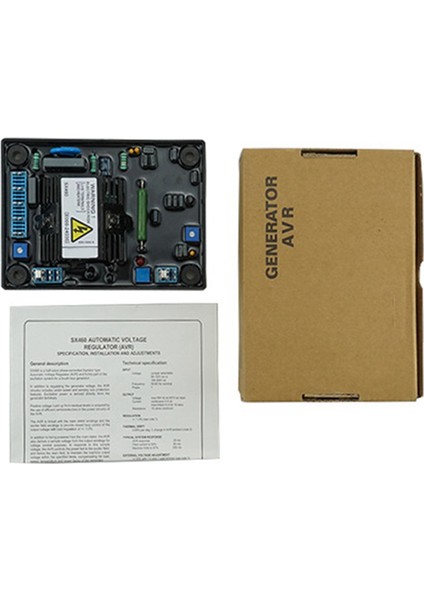 SX460 E000-24602 Uygun Fırçasız Jeneratör Otomatik Voltaj Regülatörü Avr Jeneratör Parçaları Modülü (Yurt Dışından)