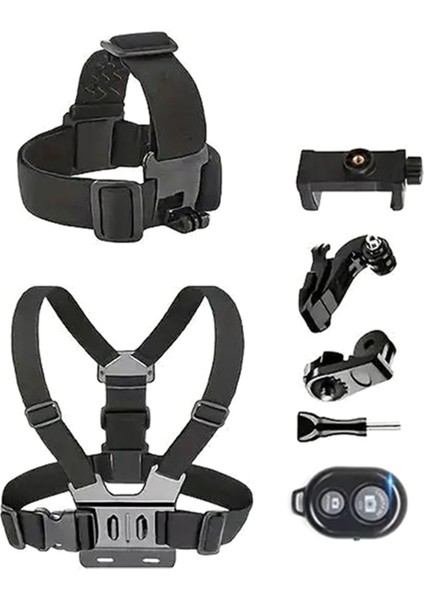 360 ° Dönebilir Göğüs Kayışı Montaj Gopro Hero 12/11/10/9/8 Spor Kamerası Stand Ayarlanabilir Telefon Tutucu (Yurt Dışından) fiyatları