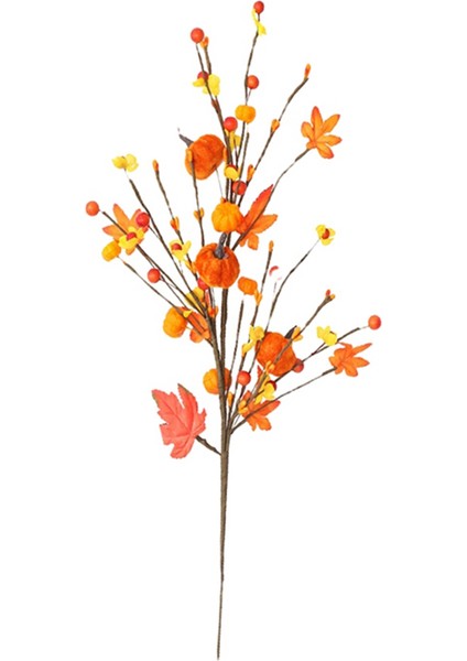 Cadılar Bayramı Dekorasyonları, Sonbahar Akçaağaç Yaprağı Kabak Kesme Buketleri, Cadılar Bayramı Ev Süslemeleri, Dekorasyonlar 1 Pcs (Yurt Dışından)