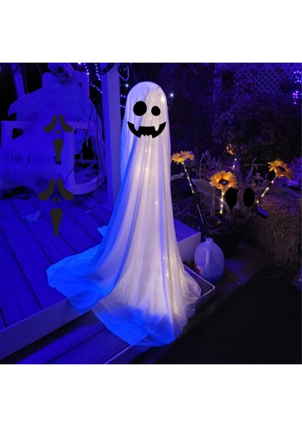 Cadılar Bayramı Dekorasyonları Yard Ghost Stand Cadılar Bayramı Sundurma Yard Açık Süslemeler (Büyük Beden) Sevimli Evcil Hayvanlar (Yurt Dışından)