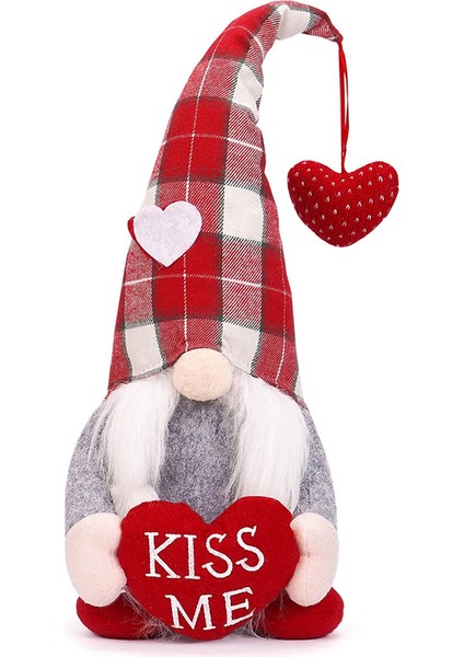 Sevgililer Günü Gnome Dekoru - 2pcs Valentine Gnomes Peluş Ana Masa Süslemeleri, Mr. Mrs. Sweet Isveç Gnome (Yurt Dışından) indirimleri