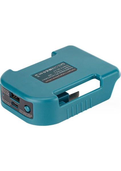 USB Type-C Pil Tutucusu ile Makita 18V Li-Ion Için Uyumlu Taşınabilir Şarj Cihazı Adaptörü Hızlı Şarj (Yurt Dışından)