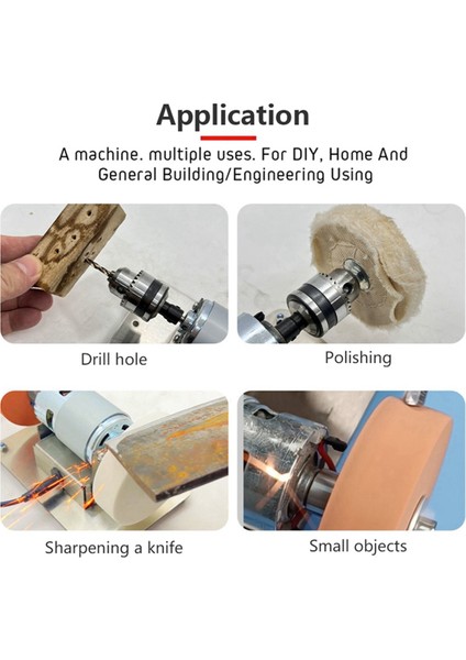 Küçük Çift Parlatma Elektrikli Taşlama Tekerlek Grindig Taş Öğütücü Makine Masa Taşım Motor Abd Fiş B (Yurt Dışından) fırsatları