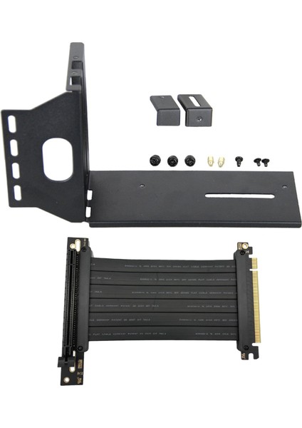 Gpu Stand Görüntü Kartı Pcı Express Uzatma Kablosu Sabit Gpu Pcı-E Dahili Dikey Braket (Yurt Dışından)