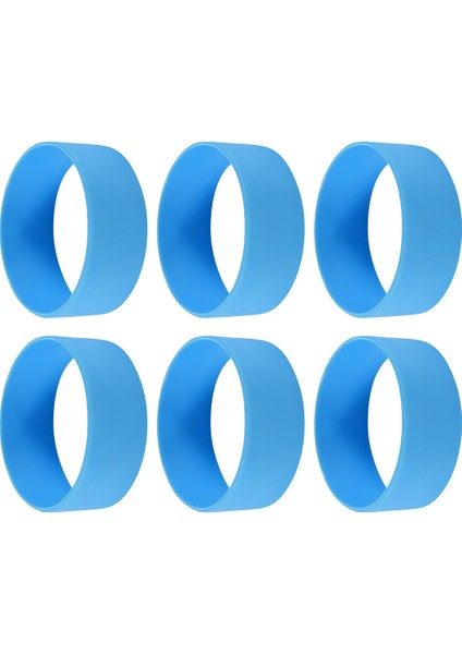 Süblimasyon Için 6pcs Silikon Bantlar Tumbler Shrink Wrapp Isıya Dirençli Ghirging Sublimasyon Malzemelerini Önlemek Için (Yurt Dışından)