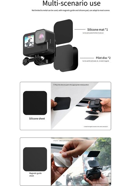 INSTA360 Gopro Manyetik Braket Hızlı Serbest Bırakma Spor Kamera Boyun Djı Action4 Aksesuarları Için Cep Telefonu Asmak (Yurt Dışından) modelleri