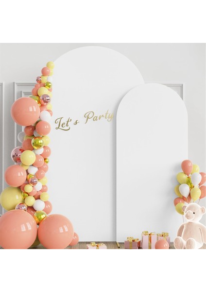 Düğün Kemeri Kapağı, 100 Balon (Beyaz) ile Doğum Günü Partisi Töreni Ziyafet Dekorasyonu Için Arch Zemin Stand Kapağı (Yurt Dışından) fırsatları