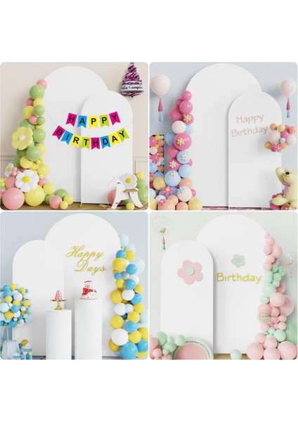 Düğün Kemeri Kapağı, 100 Balon (Beyaz) ile Doğum Günü Partisi Töreni Ziyafet Dekorasyonu Için Arch Zemin Stand Kapağı (Yurt Dışından) indirimleri