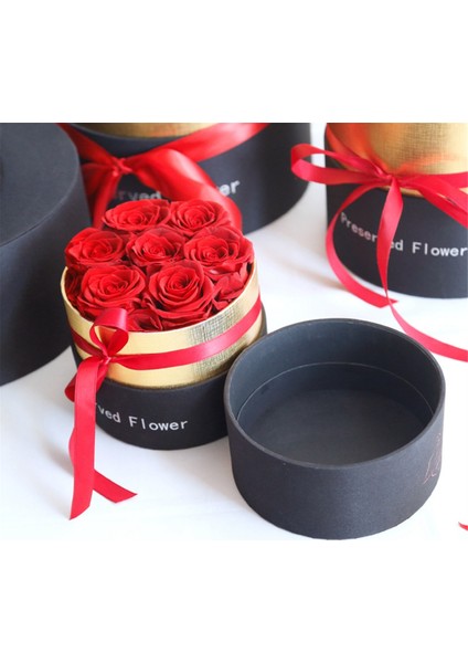 Romantik Seviye Box Hediyeleri Karısı Gerçek Gül Korunmuş Çiçek Hediye Seti Ev Dekoru Sevgililer Günü Düğün-A (Yurt Dışından) fırsatları