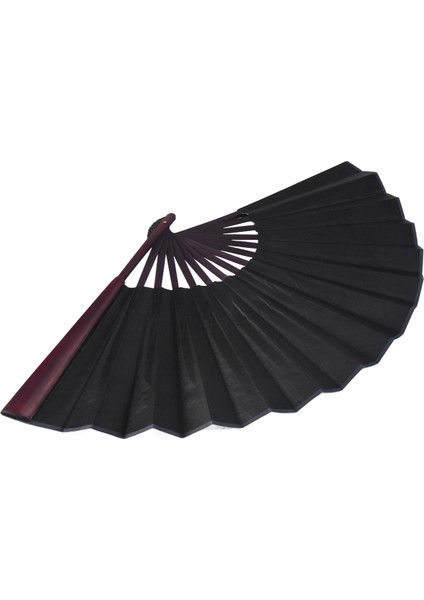 Erkek 33 cm Için Katlanır Boş El Fanı Kaligrafi Yazma Dans Fanı - Siyah (Yurt Dışından) modelleri