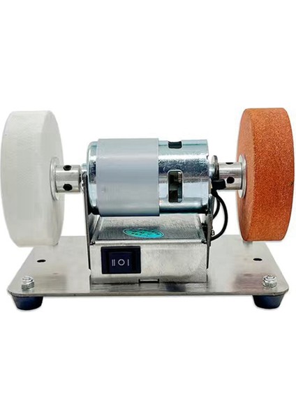 Küçük Çift Parlatma Elektrikli Taşlama Tekerleği Öğütme Taş Öğütücü Masa Değirmeni Motoru Fiş A (Yurt Dışından)