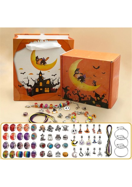 Cadılar Bayramı Tavsiye 2024 Kız Dıy Bilezik Yapma Kiti Çocuklar Için Yetişkin Cadılar Bayramı Geri Sayım Takvim Hediyeleri (Yurt Dışından) fırsatları