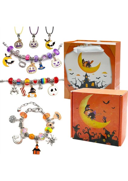 Cadılar Bayramı Tavsiye 2024 Kız Dıy Bilezik Yapma Kiti Çocuklar Için Yetişkin Cadılar Bayramı Geri Sayım Takvim Hediyeleri (Yurt Dışından) indirimleri