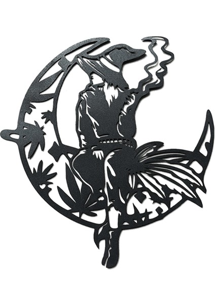 Mutlu Cadılar Bayramı Cadı Metalik Duvar Dekoru, Cadılar Bayramı Duvar Işareti, Mutlu Cadılar Bayramı Duvar Çıkartma Sanatı, Cadılar Bayramı Dekorasyonu (Yurt Dışından)