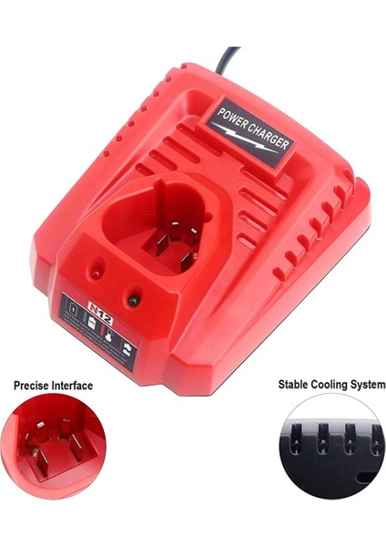 Milwaukee M12 N12 Pil 3A Hızlı Şarj Değiştirme 48-11-2401 C12B C12BX Ab Fişi Için Pil Şarj Cihazı (Yurt Dışından) fiyatları