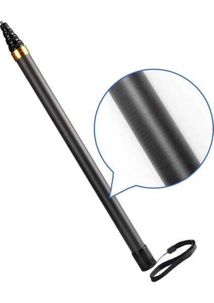 Karbon Fiber Görünmez Selfie Stick 300CM Geri Çekilebilir Selfie Stick INSTA360 X3/go3/djı/gopro Selfie Stick B (Yurt Dışından) modelleri