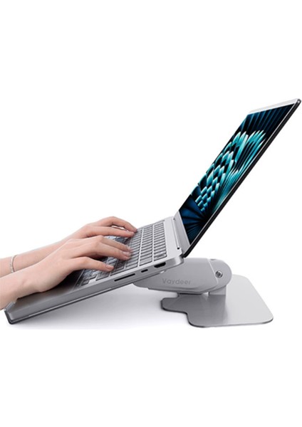 Vaydeer Z90 Dizüstü Bilgisayar Standı Çoklu Ayarlanabilir Yükseklik Çerçeveli Soğutma Braketi Asma Tablet Standı (Yurt Dışından) fiyatları