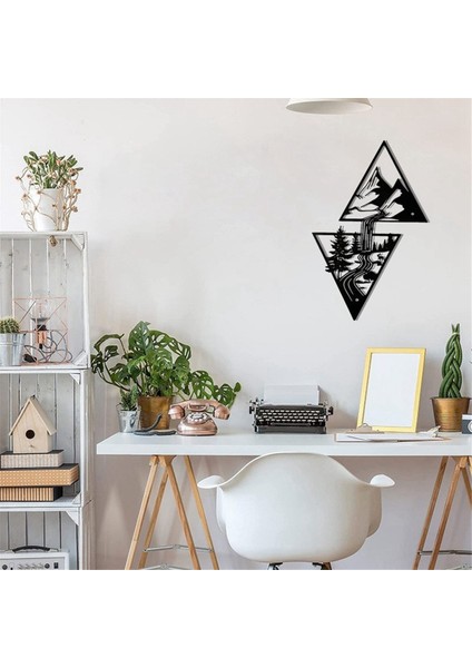 Metal Geyik Asılı Kolye Sanat Boya Hayvan Asma El Sanatları El Sanatları Sanat Duvar Süsleri Duvar Dekor A (Yurt Dışından) fırsatları