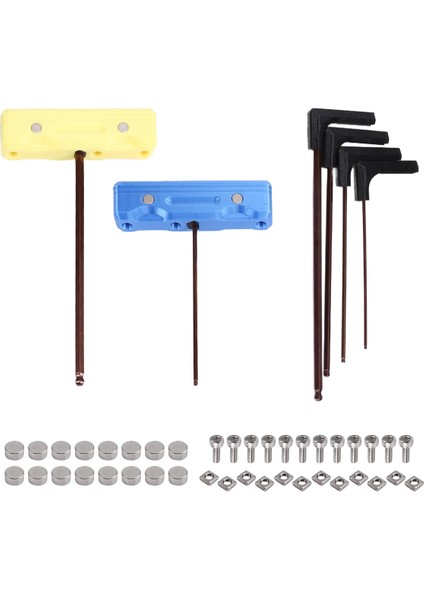 S2 T-Şekilli T-Şekilli Bilyalı Kafa Evrensel Onarım Aracı ile S2 Hex Tornavida Takım Kiti 3D Yazıcı Için Hex Tornavida (Yurt Dışından) indirimleri