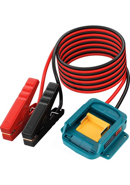Jumper Kablo Kelepçeleri Makita Lityum Pil 12AWG Taşınabilir Güç Soketi Lityum Pil Jumper Marş Standı (Yurt Dışından)