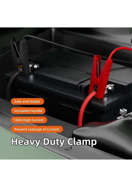 Jumper Kablo Kelepçeleri Makita Lityum Pil 12AWG Taşınabilir Güç Soketi Lityum Pil Jumper Marş Standı (Yurt Dışından) fiyatları