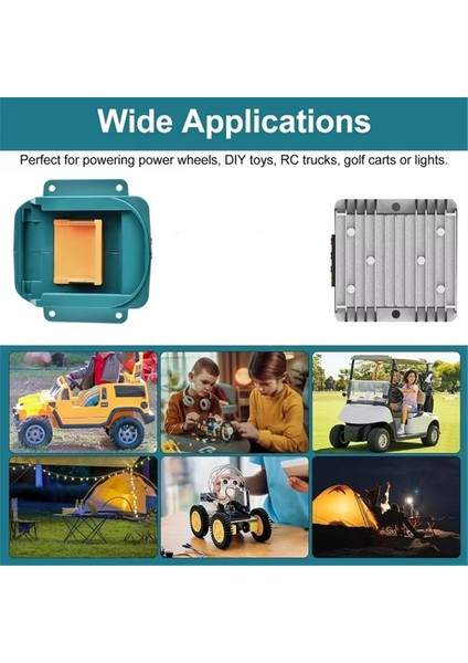 Jumper Kablo Kelepçeleri Makita Lityum Pil 12AWG Taşınabilir Güç Soketi Lityum Pil Jumper Marş Standı (Yurt Dışından) fırsatları