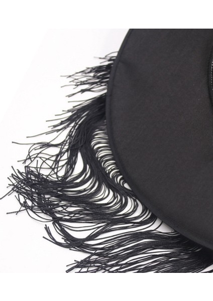 Cadı Şapkası Geniş Sikizli Şapka Siyah Çarpık Sihirbaz Şapkası Tatiller Cosplay Carnival Cadılar Bayramı Dekorasyonları (Yurt Dışından) fırsatları