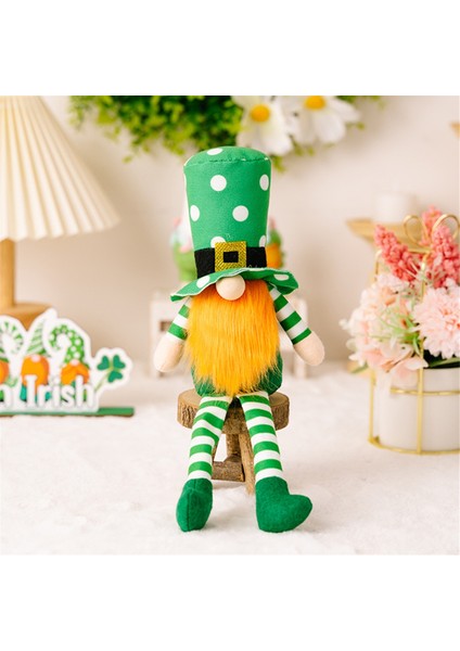 St Patricks Günü Gnomes Peluş Süslemeler St.patricks Günü Gnome Ana Masa Dekor Aksesuarları Erkek (Yurt Dışından) fiyatları