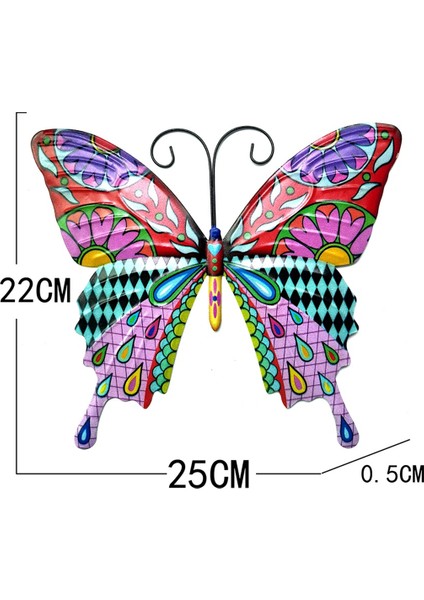 Kuş Kelebek Metal Açık Duvar Sanat Dekoru, Kuş Duvarı Heykeli Asma Dekorasyonları, Kuş Duvarı Art Dekor (Yurt Dışından) modelleri
