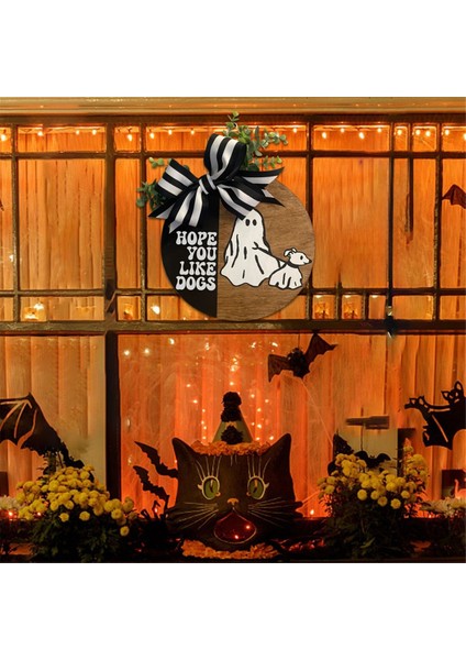 Cadılar Bayramı Askı Hayalet Yürüyüş Köpek Kapısı Komik Köpek Kapısı Komik Cadılar Bayramı Kapı Askısı (Yurt Dışından) modelleri