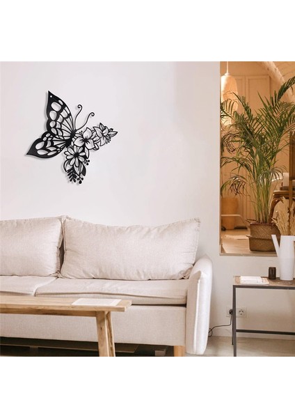 Kelebek Dekorasyon Duvar Sanat Duvar Ev Dekor Asılı Görünüm Duvar Dekor Metal Asılı Kelebek Dekor (Yurt Dışından) indirimleri