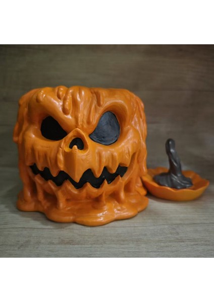 Reçine Cadılar Bayramı Kabak Şeker Kasesi Kapalı, Kabak Şeker Kasesi, Cadılar Bayramı Reçine Kabak Dekorasyonu Veya Şeker Kutusu (Yurt Dışından) modelleri