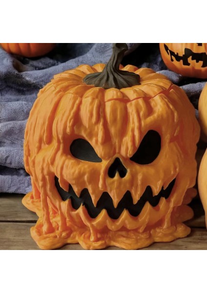 Reçine Cadılar Bayramı Kabak Şeker Kasesi Kapalı, Kabak Şeker Kasesi, Cadılar Bayramı Reçine Kabak Dekorasyonu Veya Şeker Kutusu (Yurt Dışından) indirimleri