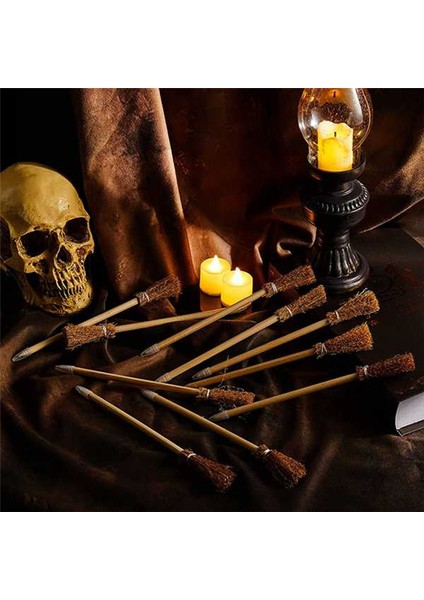 50 Adet Cadılar Bayramı Süpürge Beyaz Kalemleri Için Cadı Süpürge Kalemleri Cadılar Bayramı Partisi Cadı Süpürge Prop Yazma (Yurt Dışından) fırsatları