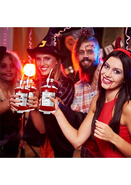 Cadılar Bayramı Kan Torbası Alkol Suyu Içme Çantası Cadılar Bayramı Doğum Günü Partisi Dekorasyon Vampir Cosplay Malzemeleri Korku Sahneleri (Yurt Dışından) fiyatları