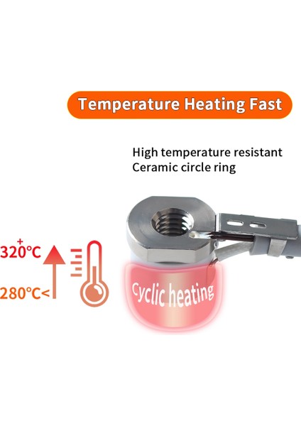 Prusa Mk4/xl Seramik Isıtma Çekirdeği Boğaz Nozul Kiti Yüksek Sıcaklık Dirençli Oruç Isıtma 3D Yazıcı Parçası (Yurt Dışından) fiyatları