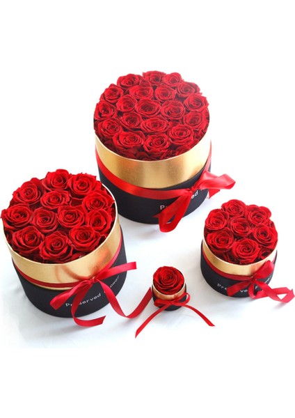 Romantik Seviye Box Hediyeleri Karısı Gerçek Gül Korunmuş Çiçek Hediye Seti Ev Dekoru Sevgililer Günü Düğün-B (Yurt Dışından) fiyatları