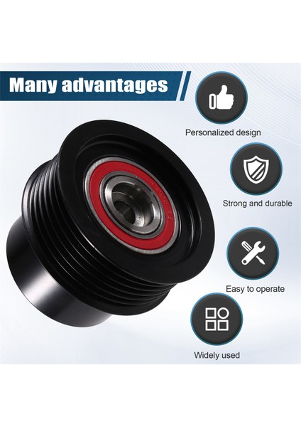 Land Rover Lr2 Freelander 2 3.2l Için LR005993 Krank Mili Yardımcı Kasnağı (Yurt Dışından) fırsatları