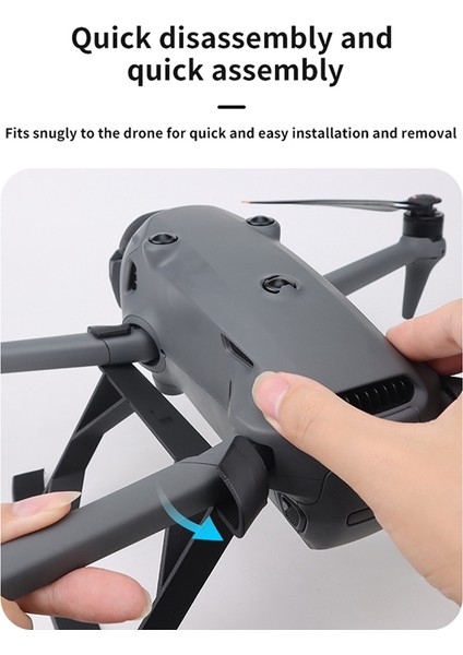 Djı Mavic 4 Pro Drone Ayak Tutucu Hızlı Bırakma Uzatma Bacak Vücut Tripod Koruma (Yurt Dışından) fırsatları