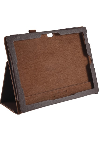 Katlanır Folio Kasa Sekmesi Kapak Standı Microsoft Yüzeyi 3 10.8 Inç Tablet Pc Kahverengi (Yurt Dışından) modelleri