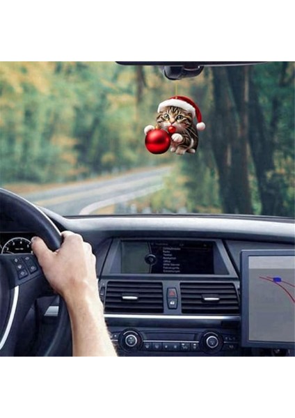 Komik Siyah Kediler Süsler, Yükseklik Sevimli Kediler Noel Dekorasyonu, Noel Süsleri, Noel Ağacı Asma Dekorasyonları (Yurt Dışından) fırsatları