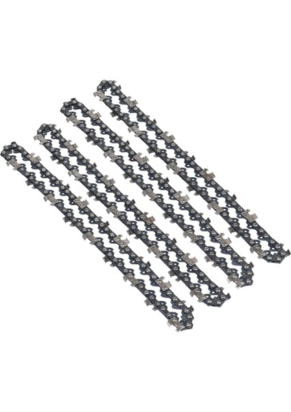 4pcs Mini Testere Zinciri 6 Inç Kılavuz Testere Zinciri 1/4 Lp Zincir, Elektrik Taşınabilir El Zinciri Testere Için 37 Bölüm (Yurt Dışından)