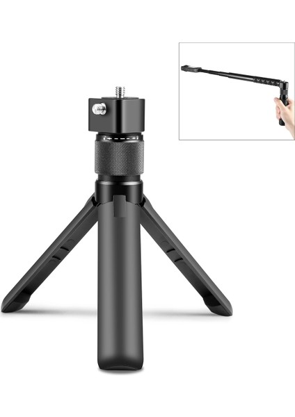 Rotary Tutam Masaüstü Tripod INSTA360 X3 Zaman Denetleyicisi 110CM 5 Bölüm Selfie Stick Monopod-A (Yurt Dışından) fiyatları