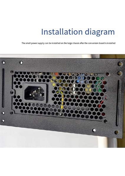 Sfx Güç Kaynağı Braketine Atx Güç Kaynağı Sfx Atx Güç Kaynağına Güç Kaynağı Sabit Şasi Deliği Dönüşüm Çerçevesi (Yurt Dışından) fırsatları