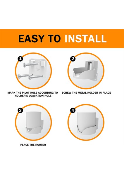 Tp-Link Deco Için Duvar Montajı X20 X20 X50 X55 Wifi 6 Duvar Montaj Braketi Kablo Organizatör Evi Meyh Wifi Sistemi 2 Pcs (Yurt Dışından) modelleri